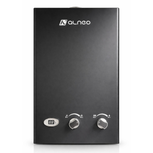 ALNEO YD05 BLACK 11L გაზის წყლის გამაცხელებელი